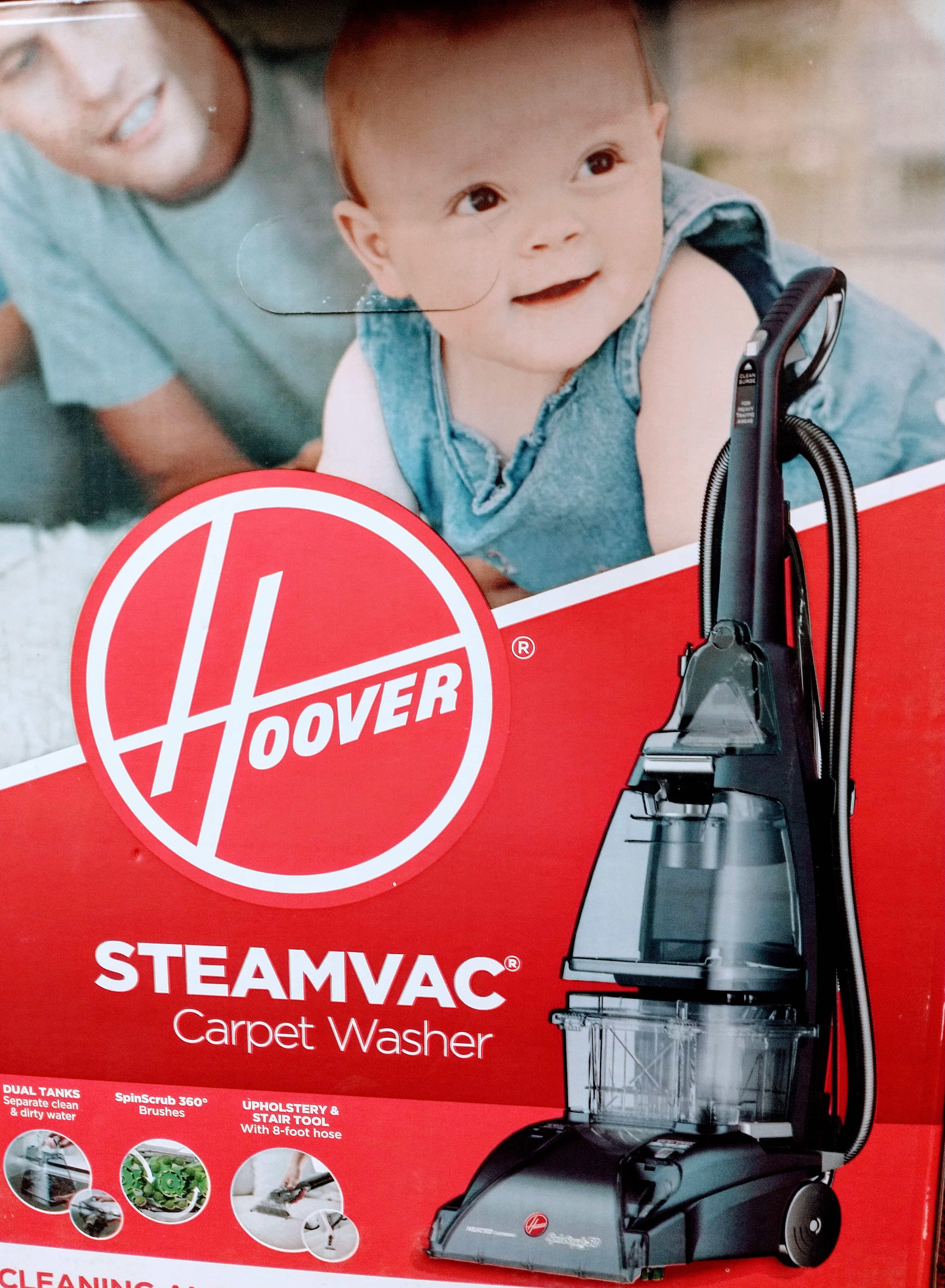 Hoover Steam Vac Carpet Washer  F5915-905NC With C